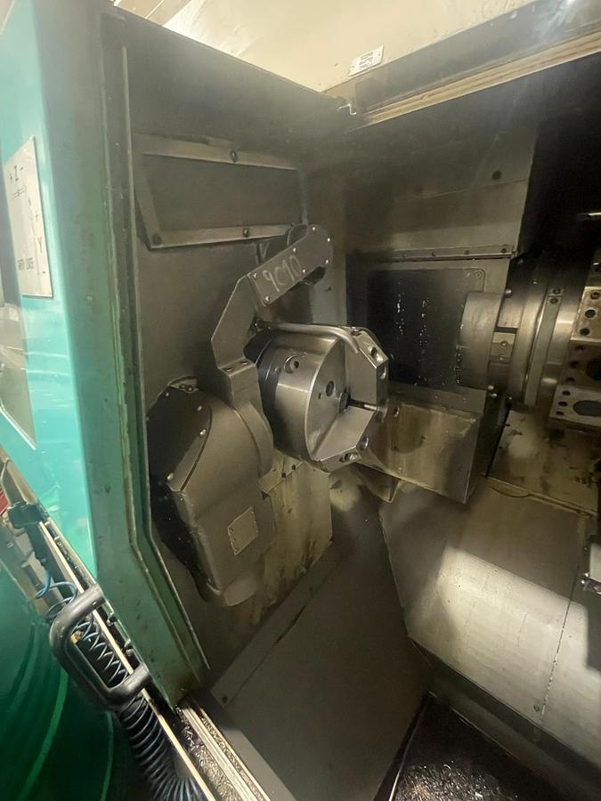 Used Tornio cnc ad asse orizzontale con portale integrato MURATEC MT12 motorizzato