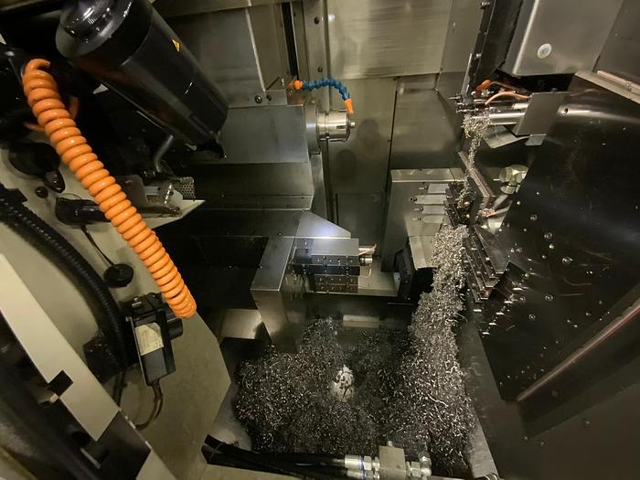 Used Tornio CNC a fantina mobile TORNOS DECO 20 A 