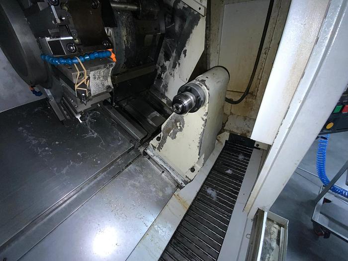 Used Tornio CNC ad asse orizzontale testa fissa MORISEIKI