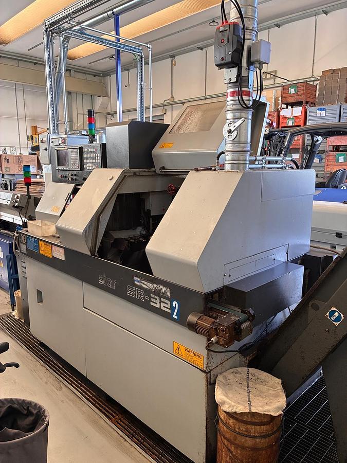 Used cod. 1445 Tornio cnc a fantina mobie STAR SR32 J