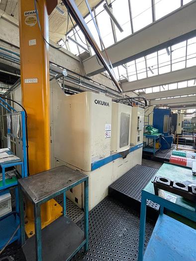 Used Centro di lavoro orizzontale OKUMA pallet 630 x 630