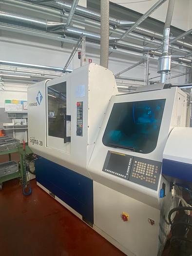 Usato TORNIO CNC FANTINA MOBILE TORNOS SIGMA 20 COMPLETA DI CARICATORE ROBOBAR SBF 532