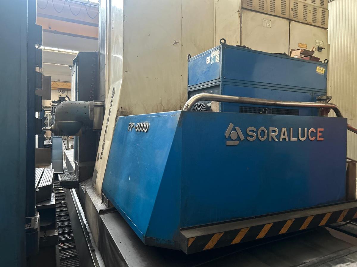 Used Fresatrice a montante mobile SORALUCE FP 6000