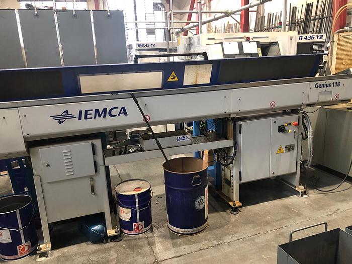 Usato TORNIO CNC A FANTINA MOBILE GILDEMEISTER SPEED 12-7 LINEAR CON CARICATORE IEMCA GENIUS 118