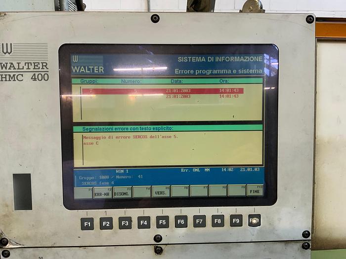 Used Affilatrice a controllo numerico WALTER HMC 400