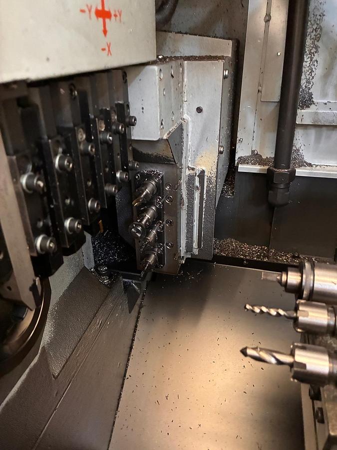 Used cod. 1445 Tornio cnc a fantina mobie STAR SR32 J