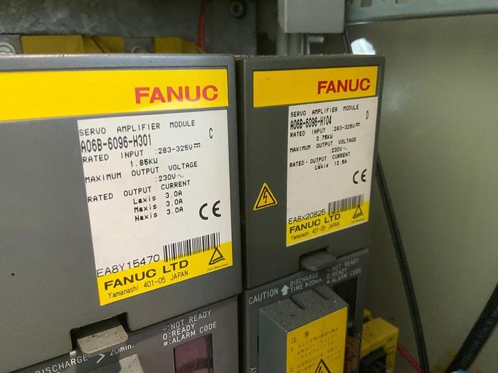 Usato ARMADIO ELETTRICO PER FANUC 18i-T COMPLETO DI AZIONAMENTI