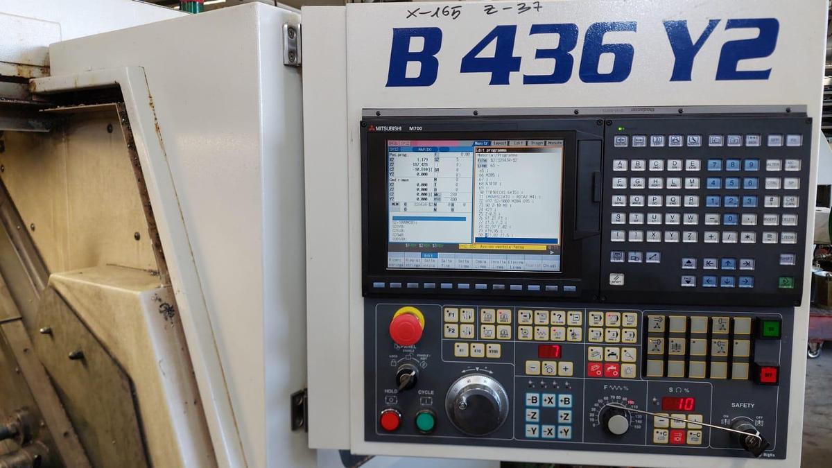 Used Tornio testa fissa BIGLIA B436 Y2
