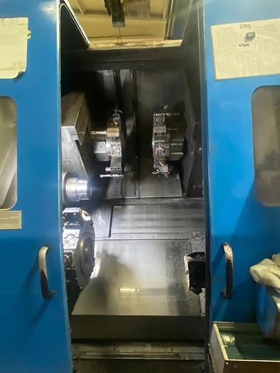 Usato TORNIO CNC ORIZZONTALE TESTA FISSA NAKAMURA WTS 150+ CARICATORE DI BARRE LNS QUICK LOAD SERVO II