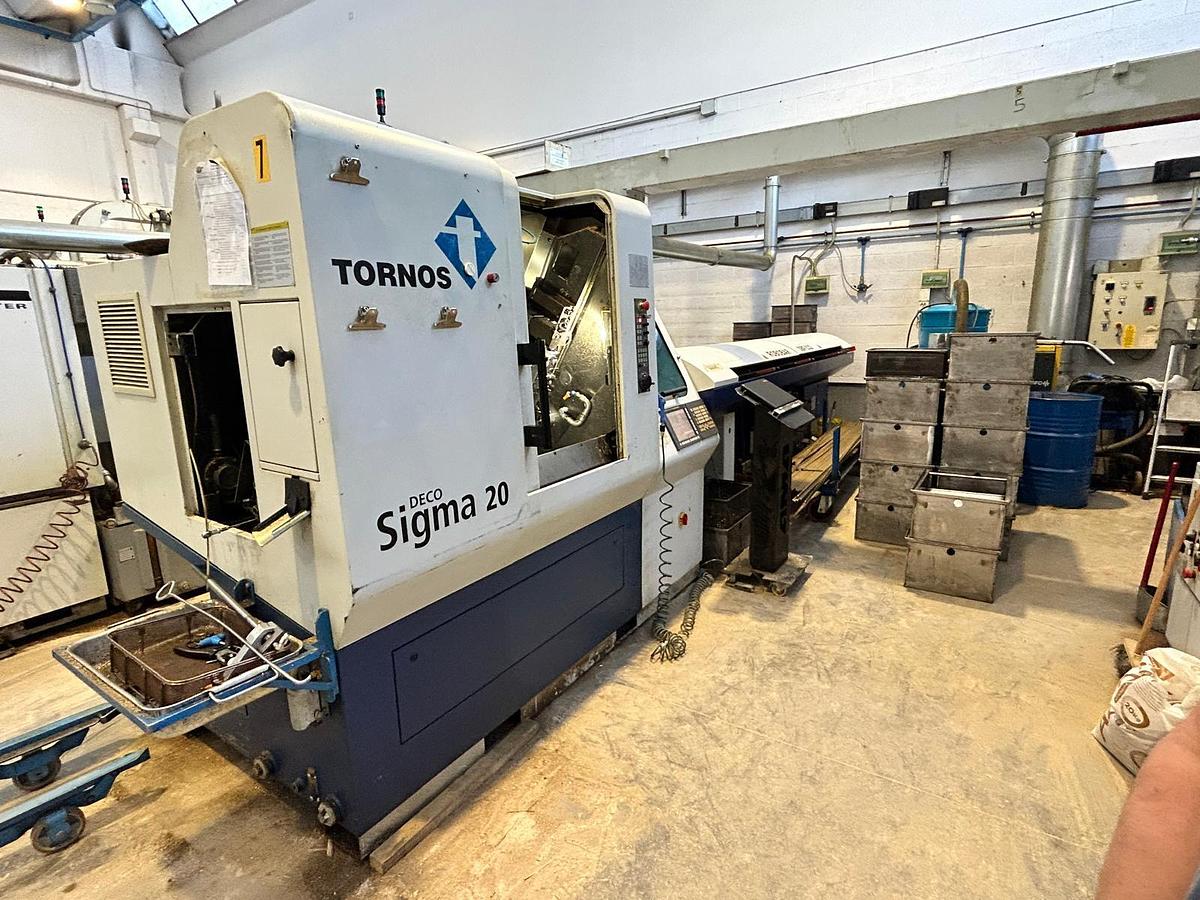 Used Tornio a fantina mobile TORNOS SIGMA 20-6