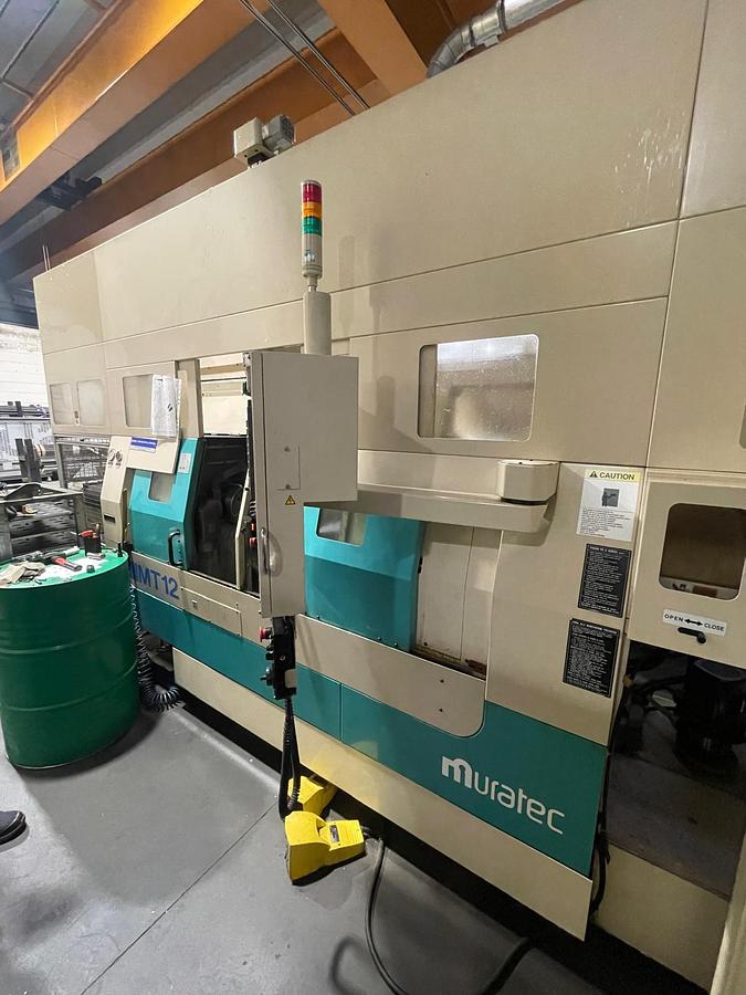 Used Tornio cnc ad asse orizzontale con portale integrato MURATEC MT12 motorizzato