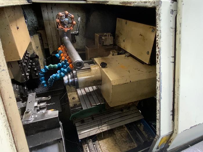 Usato TORNIO CNC A FANTINA MOBILE STAR SR 20 CON CARICATORE DI BARRE IEMCA MINI BOSS 325