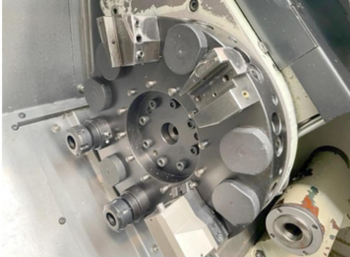 Used Tornio ad asse orizzontale testa fissa ANGELINI CLIPPER 