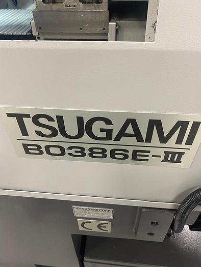 Usato TORNIO CNC A FANTINA MOBILE TSUGAMI B0386E-III CON CARICATORE DI BARRE TOP AUTOMAZIONI RES 442