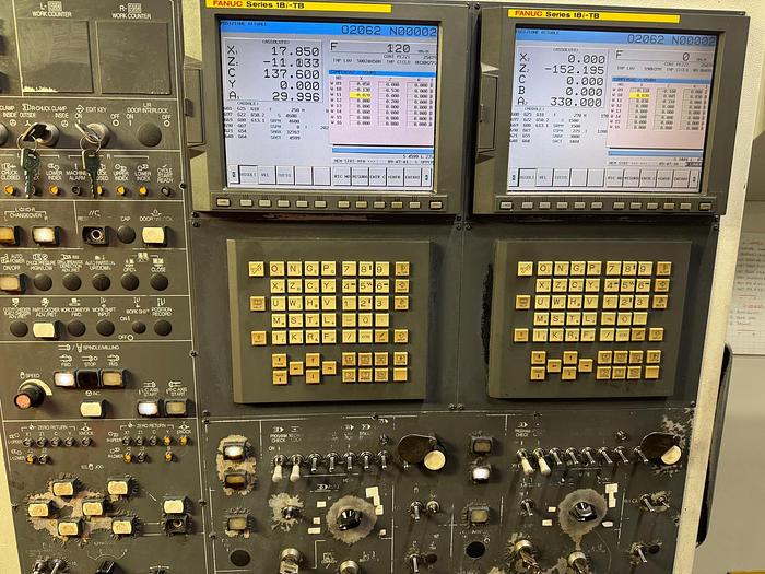 Used Tornio NAKAMURA-TOME WTW-150 + LNS QUICK LOAD SERVO II