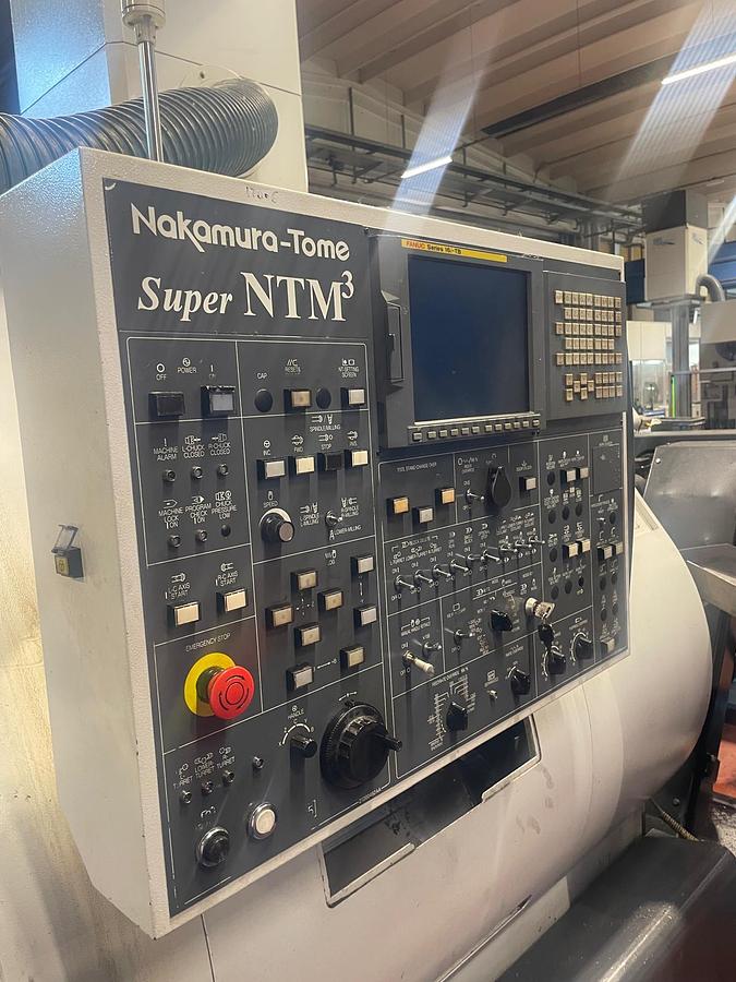 Used Tornio testa fissa NAKAMURA TOME SUPER NTM3