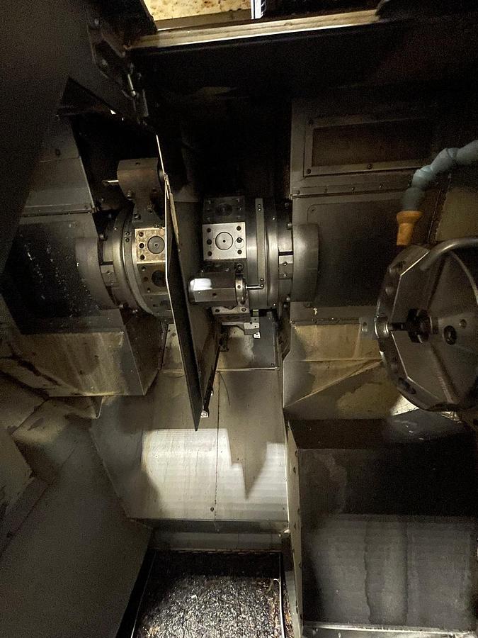 Used Tornio cnc ad asse orizzontale con portale integrato MURATEC MT12 motorizzato