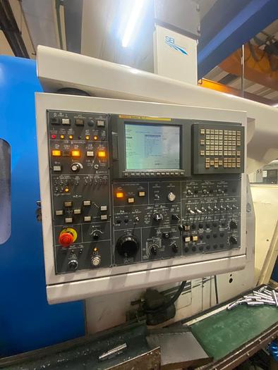 Usato TORNIO CNC ORIZZONTALE TESTA FISSA NAKAMURA WTS 150+ CARICATORE DI BARRE LNS QUICK LOAD SERVO II