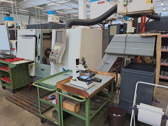 Used TORNIO ORIZZONTALE TESTA FISSA CNC GILDEMEISTER CTX 210