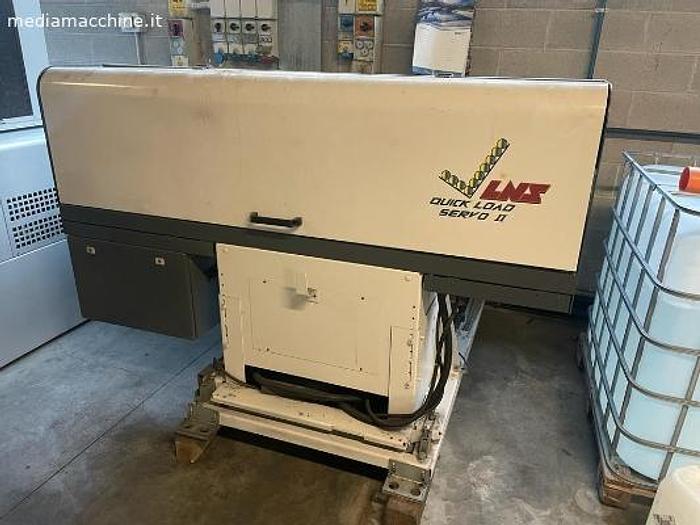 Usato tornio ad asse orizzontale OKUMA LB-15 II + LNS QL SERVO 3