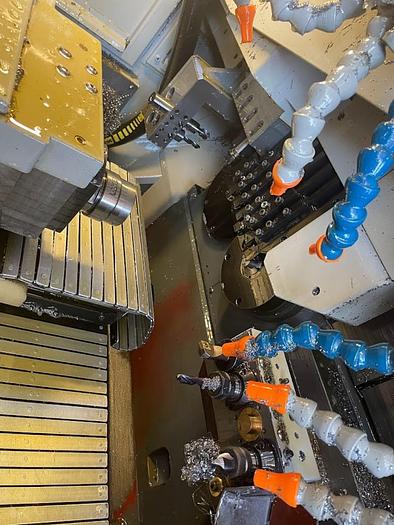 Usato TORNIO CNC A FANTINA MOBILE HANWHA XD 20 J