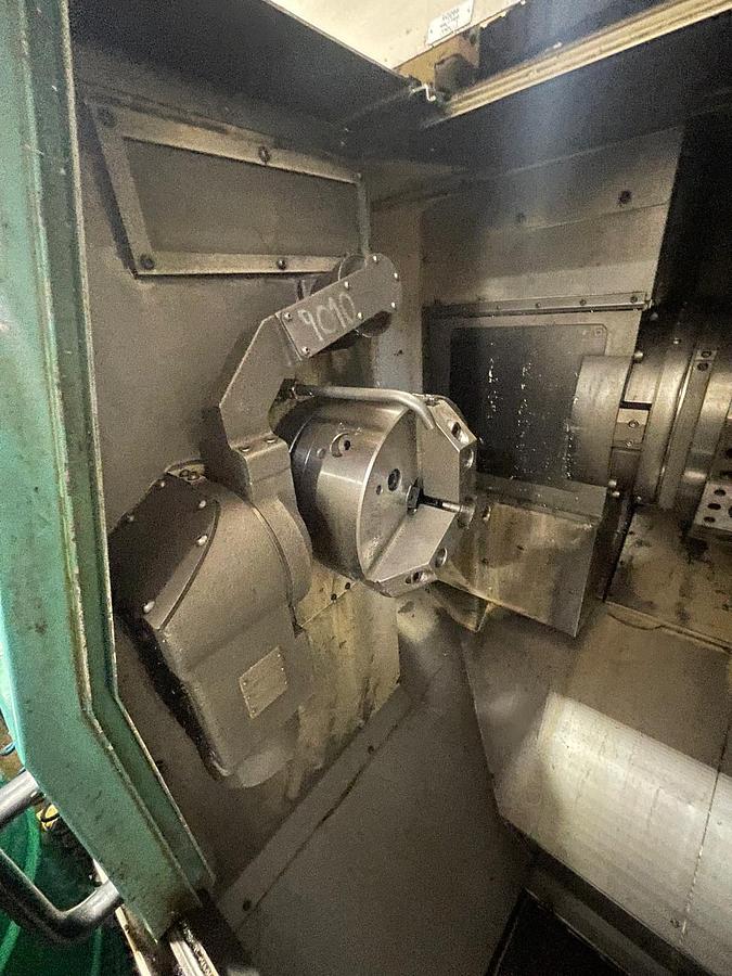 Used Tornio cnc ad asse orizzontale con portale integrato MURATEC MT12 motorizzato