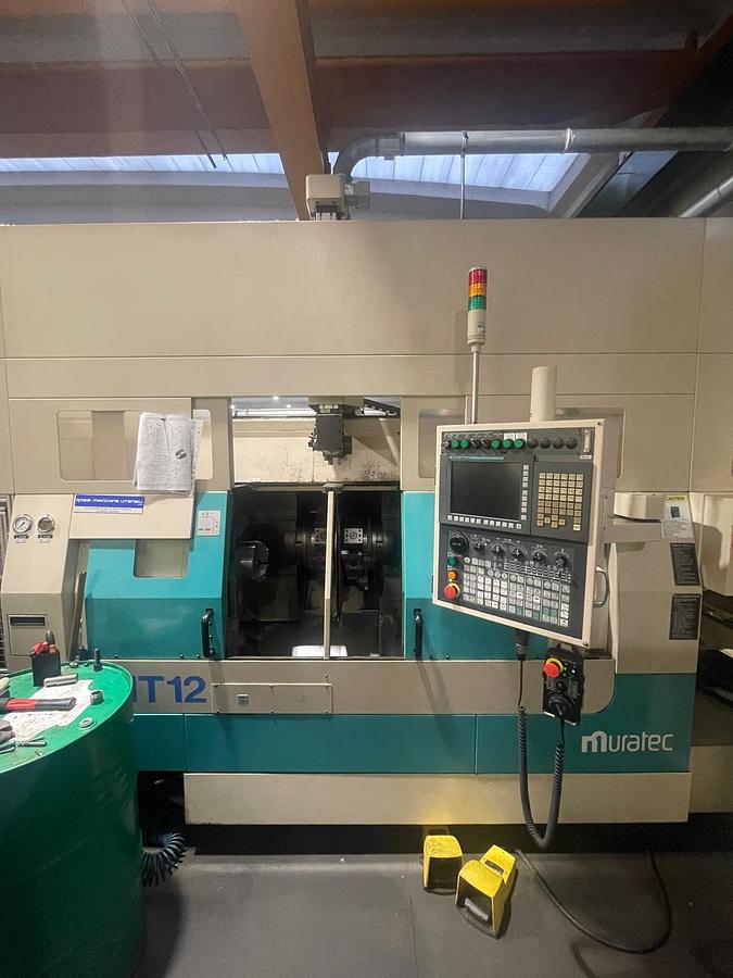 Used Tornio cnc ad asse orizzontale con portale integrato MURATEC MT12 motorizzato