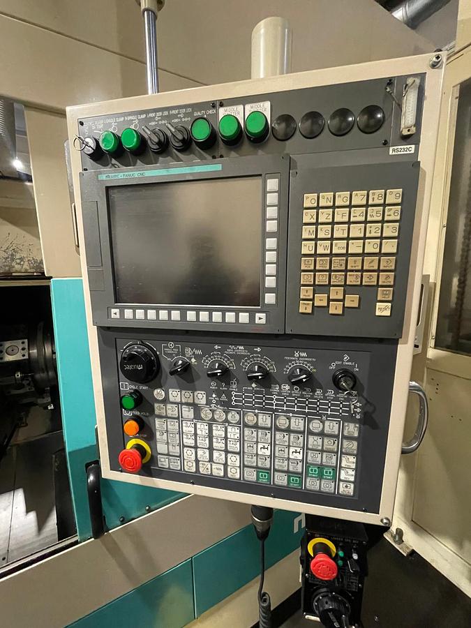 Used Tornio cnc ad asse orizzontale con portale integrato MURATEC MT12 motorizzato