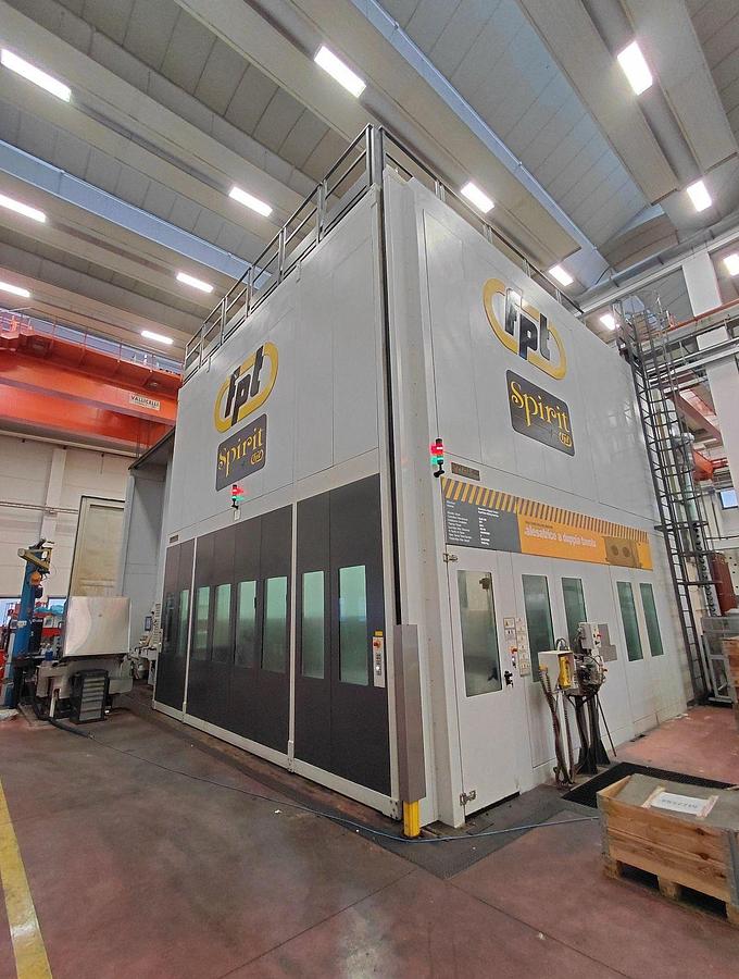 Used Alesatrice montante mobile con doppia tavola FPT SPIRIT 450