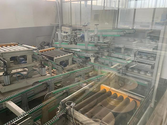 Used Lotto rulliere per movimentazione merci INDEVA