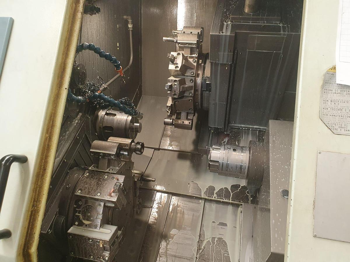 Used Tornio cnc testa fissa ad asse orizzontale BIGLIA B470 YSM