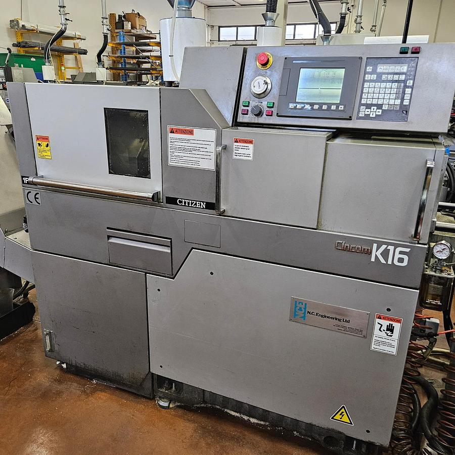 Used Tornio cnc a fantina mobile CITIZEN K16 VII 