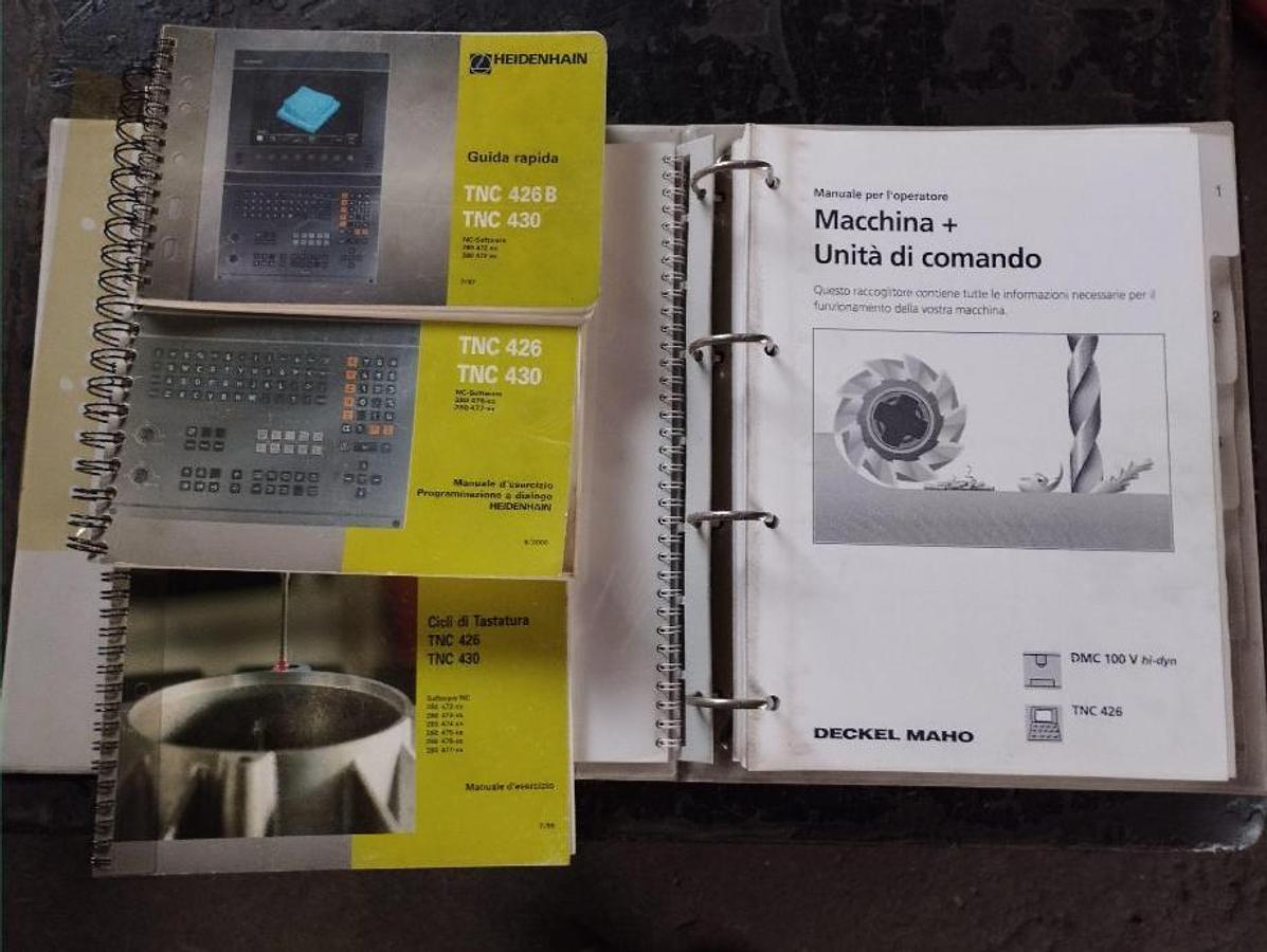 Used Centro di lavoro verticale DMG DMC 100 CNC