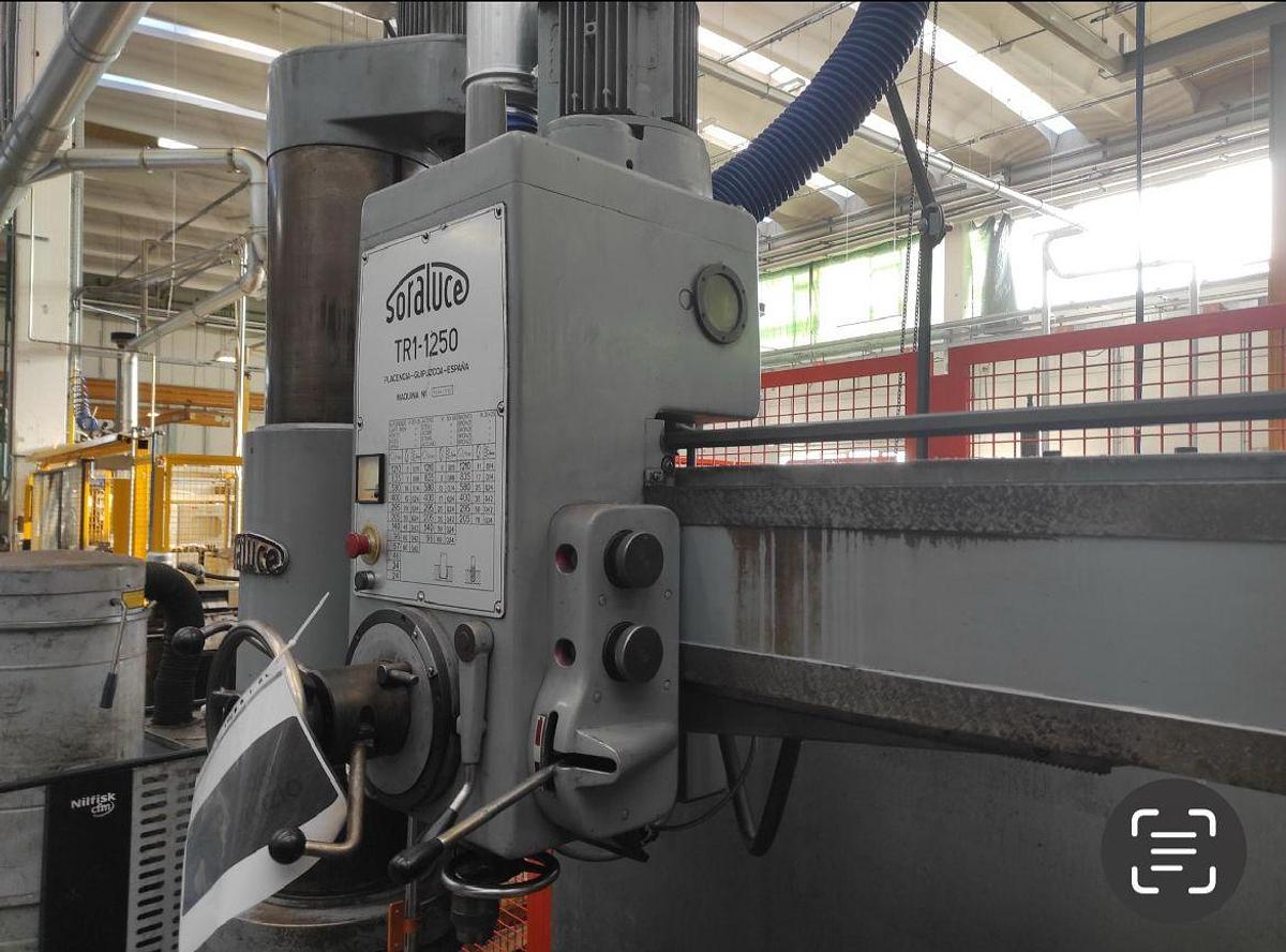 Used Trapano radiale SORALUCE TR1-1250 
