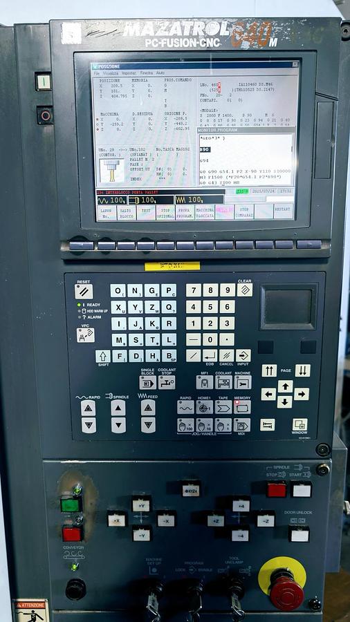 Used Centro di lavoro orizzontale MAZAK FH 5800