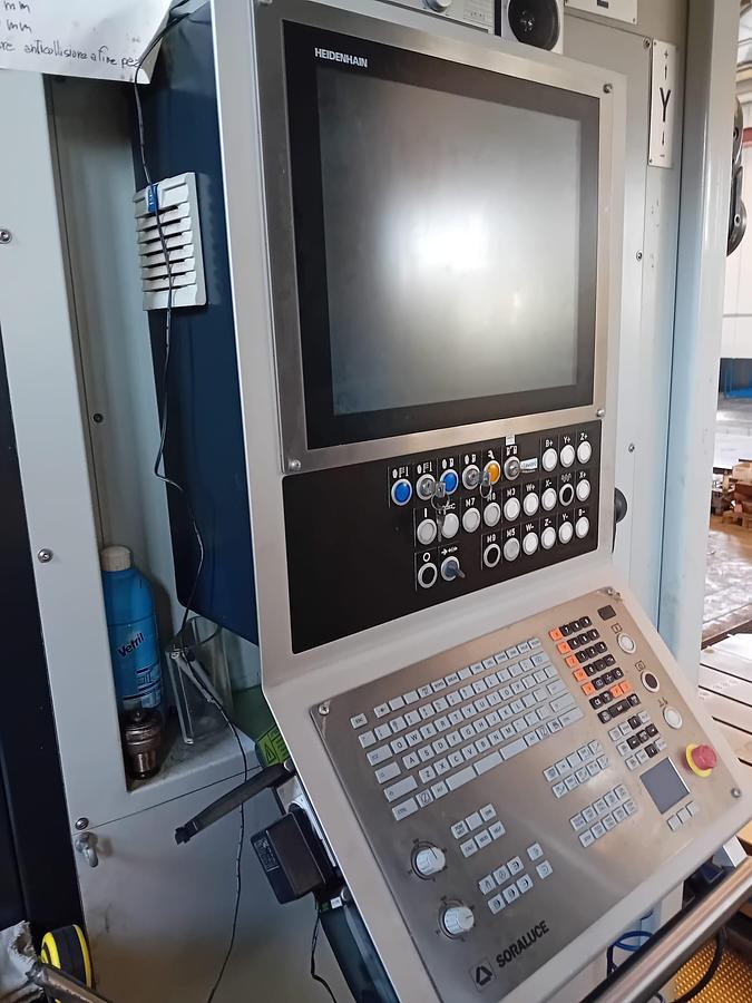 Used Fresatrice a montante mobile SORALUCE FLP 8000