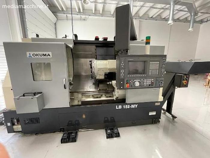 Usato tornio ad asse orizzontale OKUMA LB-15 II + LNS QL SERVO 3