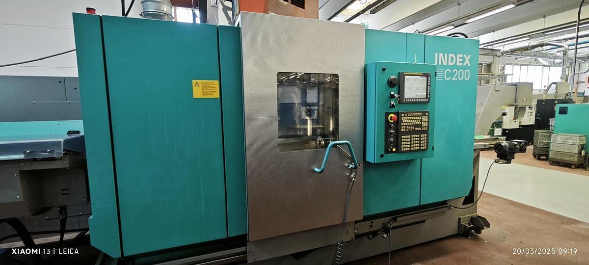 Used Tornio cnc ad asse orizzontale INDEX C200
