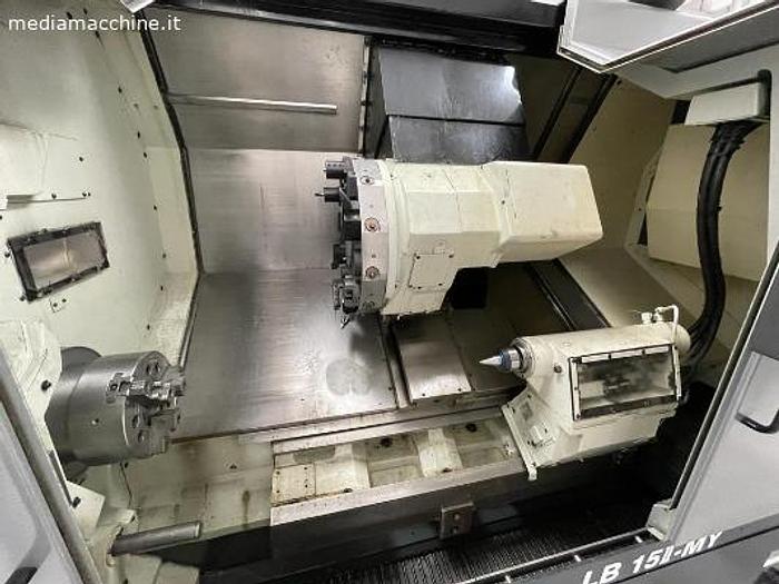 Usato tornio ad asse orizzontale OKUMA LB-15 II + LNS QL SERVO 3