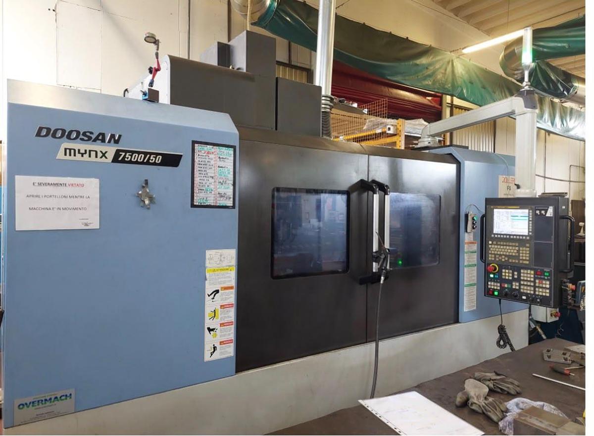 Used Centro di lavoro verticale DOOSAN MYNX 7500/50