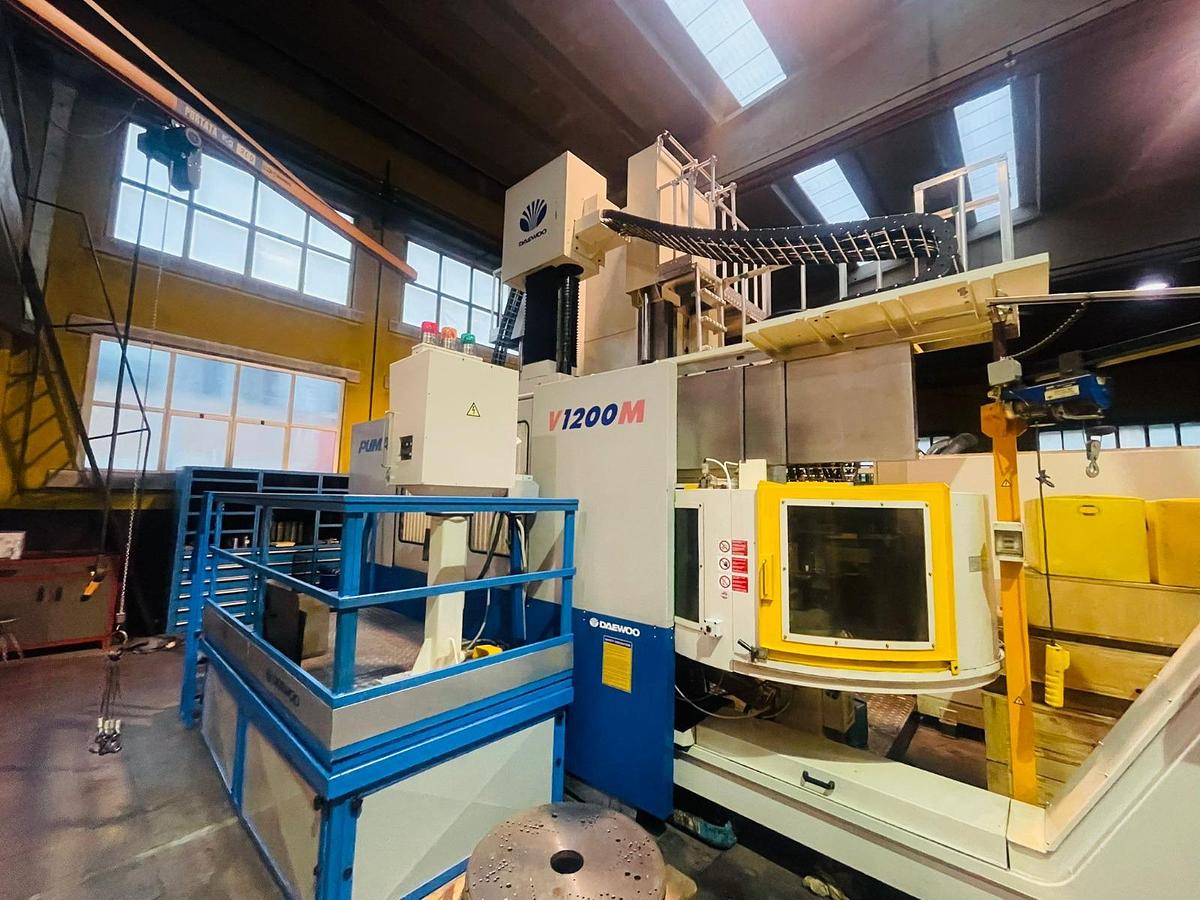Used Tornio verticale DAEWOO - DOOSAN PUMA V-1200M