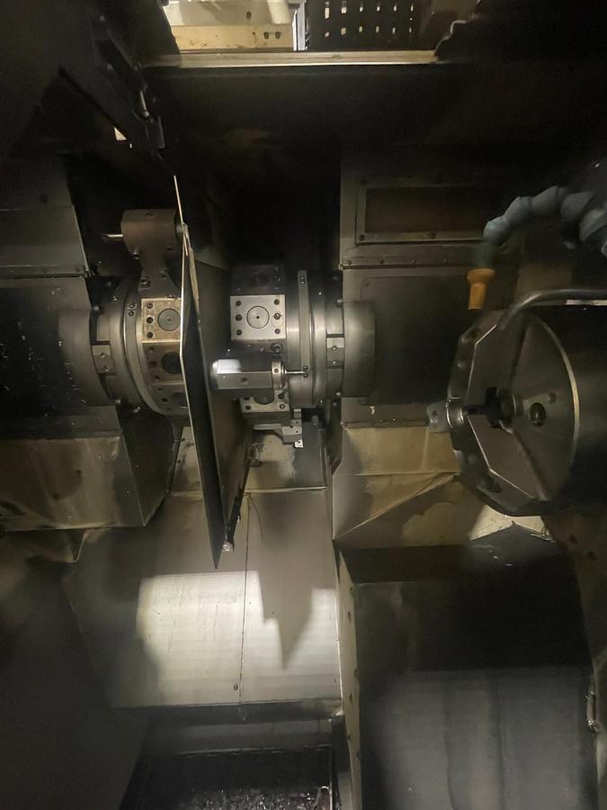 Used Tornio cnc ad asse orizzontale con portale integrato MURATEC MT12 motorizzato