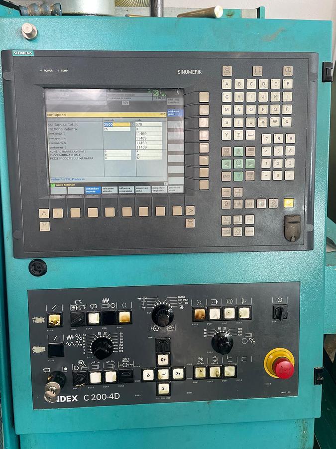 Used Tornio CNC ad asse orizzontale INDEX ABC
