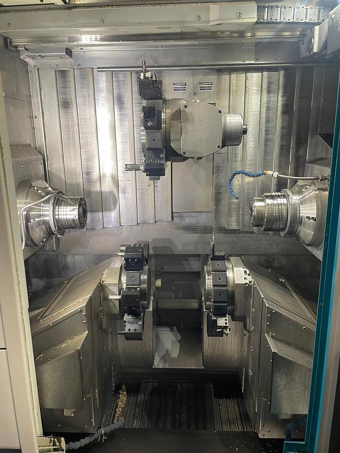 Used Tornio ad asse orizzontale testa fissa CNC SIEMENS