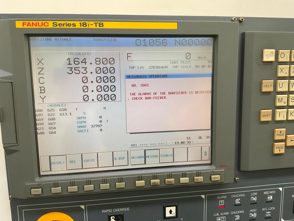 Used Tornio testa fissa PUMA 1500 SY