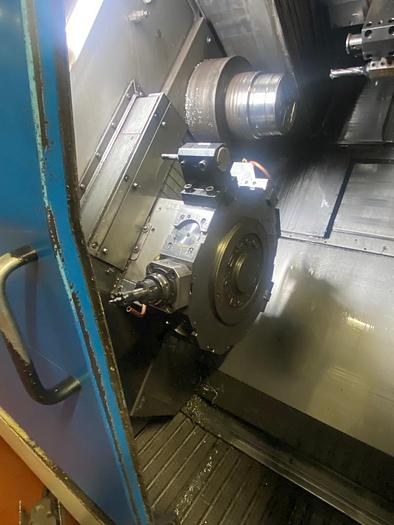 Usato TORNIO CNC ORIZZONTALE TESTA FISSA NAKAMURA WTS 150+ CARICATORE DI BARRE LNS QUICK LOAD SERVO II