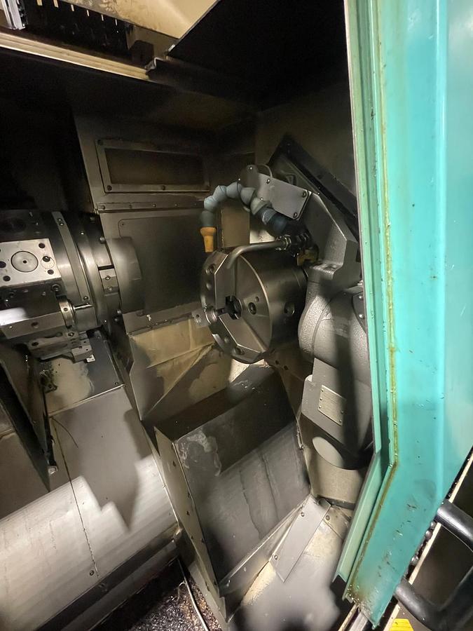 Used Tornio cnc ad asse orizzontale con portale integrato MURATEC MT12 motorizzato