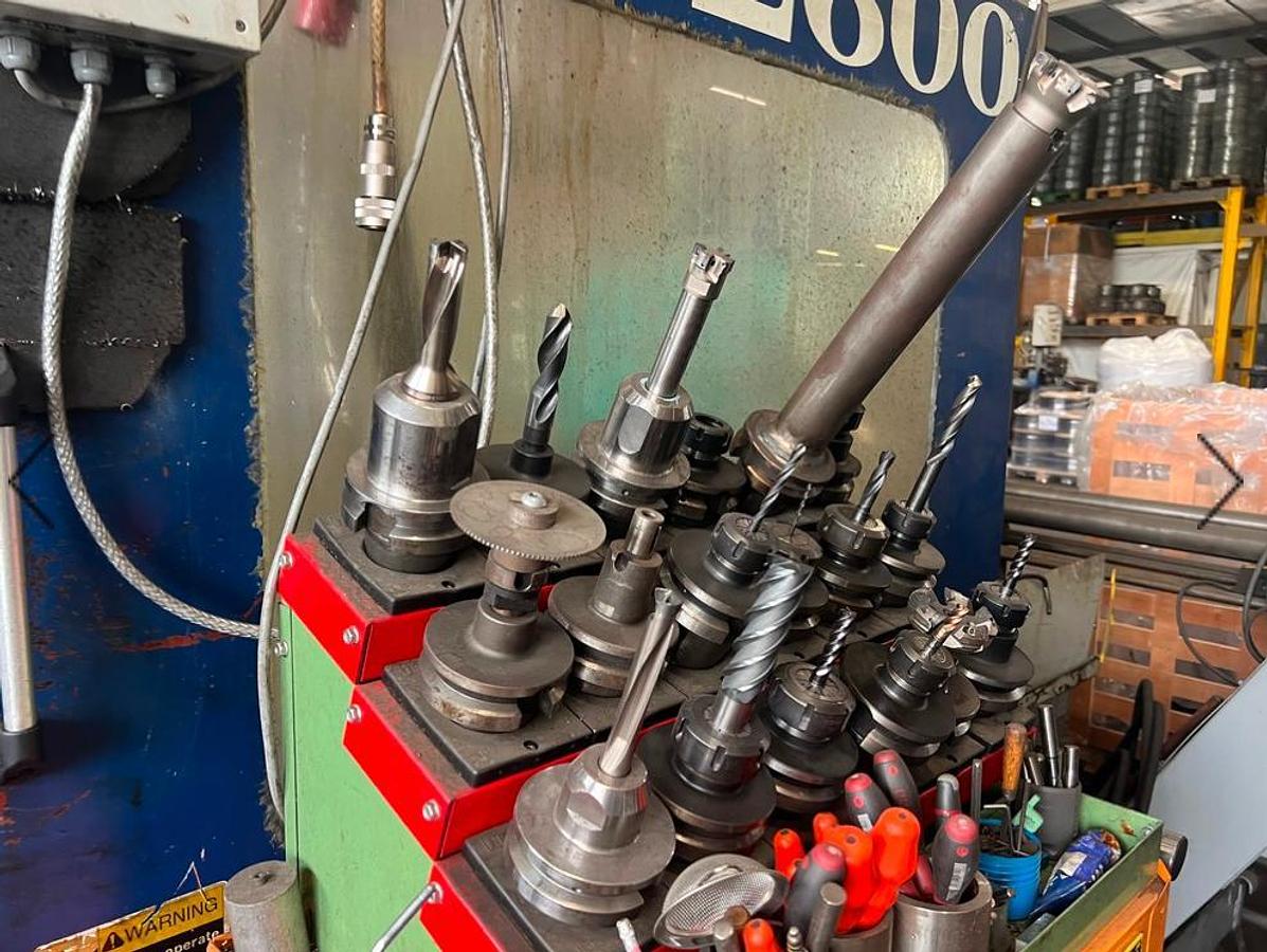 Used Fresatrice cnc a banco fisso EUMACH FBE 2600