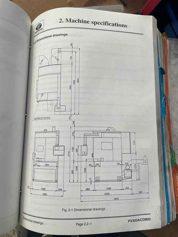 Used Tornio verticale DAEWOO PUMA V 300