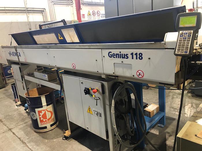 Usato TORNIO CNC A FANTINA MOBILE GILDEMEISTER SPEED 12-7 LINEAR CON CARICATORE IEMCA GENIUS 118